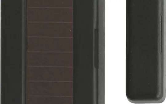 ELTAKO FTKB-am Wireless Window-Door Contact with solar cell and battery | anthracite matt