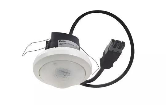 THEBEN theRonda P360 Slave S WIN Détecteur de présence plafond theRonda 360°, prise Winsta, version esclave | blanc | 452 m²