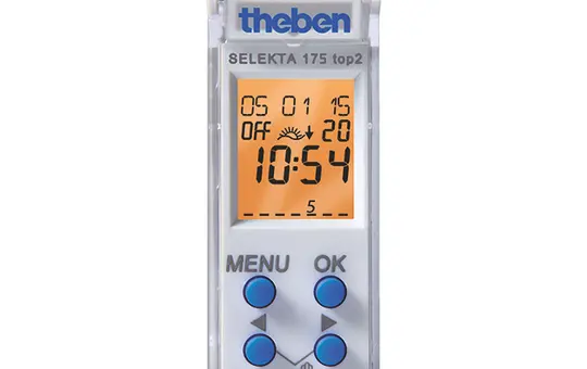 THEBEN SELEKTA 175 top2 Astro time switch 1 channel, external input