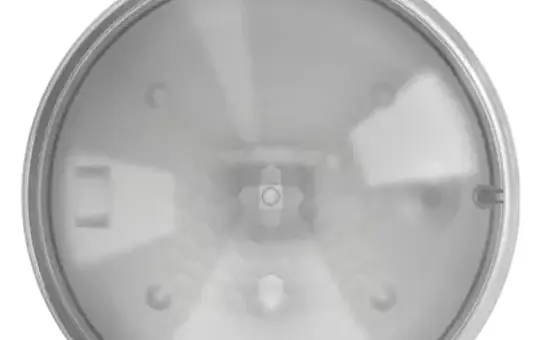 THEBEN thePrema S360-101 E UP GR Détecteur de présence PIR encastré Projecteur de lumière et de présence à 360°, 1 canal, montage au plafond (encastré) | gris