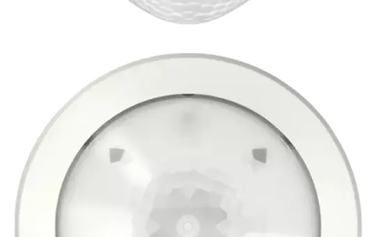 THEBEN theRonda P360-330 DALI UP WH DALI2 PIR presence detector 360°, 1 channel light DALI-2 addressable | white | 452 m²