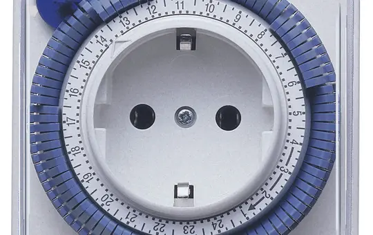 THEBEN theben-timer 26 IP 44 Analogue Plug Socket Timer 1 channel, without power reserve, IP44