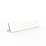 ETHERMA 46376 Chauffage de poste de travail sur le bureau, 50 W | blanc | 60x12 cm