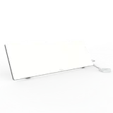 ETHERMA 46378 Chauffage de poste de travail sous le bureau, 90 W | blanc | 60x20 cm