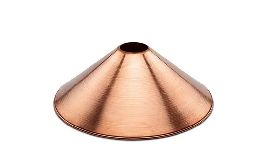 THPG 101214 Screen MINIMAL Cone, unpainted | copper