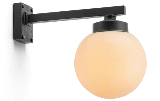 THPG 104100 Applique murale Fonte | noir