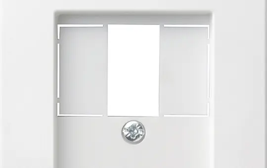 GIRA 037603 Cover for USB Charger System 55 1-fold | pure white shiny