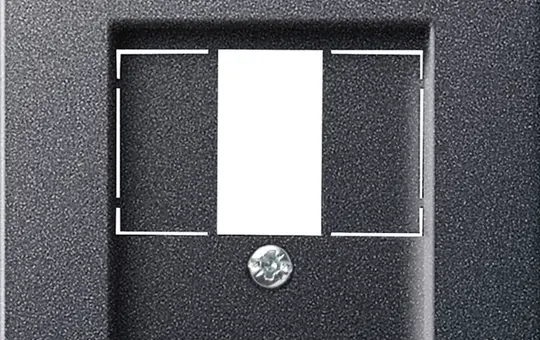 GIRA 037628 Plaque de recouvrement pour chargeur USB Système 55 célibataire | anthracite