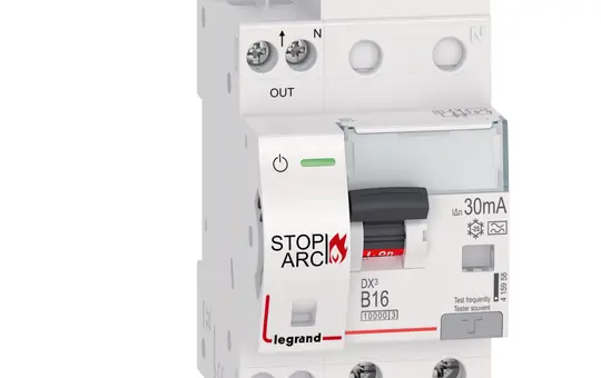 LEGRAND 415958 DX³ Fire Protection Switch B-Char. 16A, 10kA