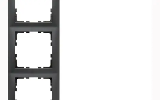 BERKER 10139949 Cadre de recouvrement S.1 tripler | anthracite mat