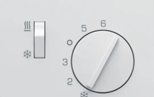 BERKER 20297109 Room Temperature Controller K.1/K.5 Changeover with switch, 230 V | polar white glossy