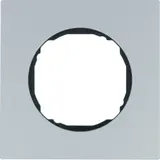 BERKER 10112674 Cover Frame R.1 1-fold, flat | aluminum