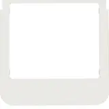 BERKER 13196089 Cadre design pour ELCOM.TOUCH Audio, rond | blanc polaire mat
