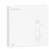 MÜLLER GS 41.01 knx KNX air quality controller manual target temperature adjustment | studio white | 80x80 mm