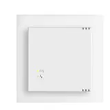 MÜLLER GS 47.11 knx KNX air quality controller CO2/rH traffic light | studio white | 55x55 mm