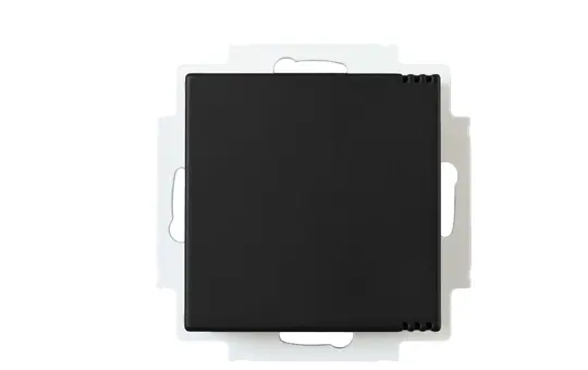 MÜLLER GS 67.00 knx0 RAL 9005 deep black KNX air quality controller Binary and analog inputs and analog outputs | deep black | 55x55 mm