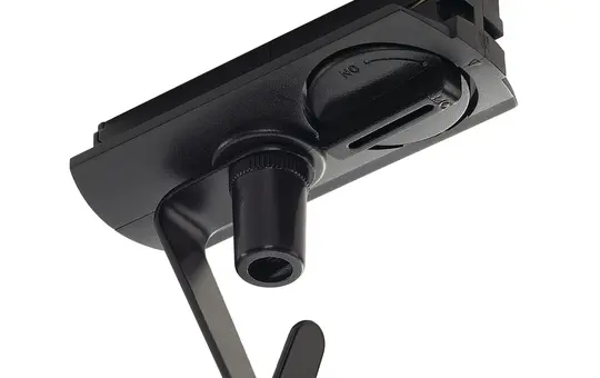 SLV 143170 Adapter for HV single-phase busbar SYSTEM electric, with hook | black