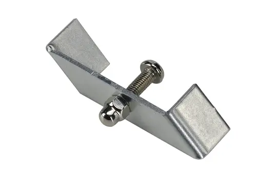 SLV 143230 Support de fixation pour rail d'encastrement HV 1~ SYSTEM 1 pièce | nickel mat