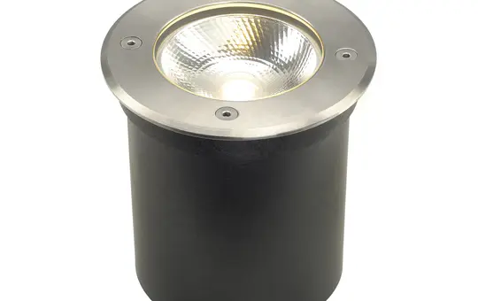 SLV 227600 Outdoor LED Ground Recessed Light 3000K, IP67, round, max. 6 W | stainless steel