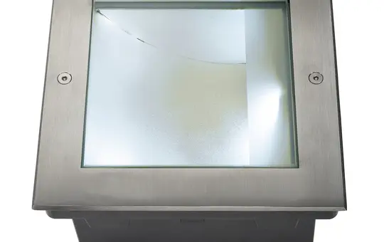 SLV 229381 Outdoor LED recessed floor light DASAR 255 4000K, IP67, asymmetrical, 34 W | stainless steel