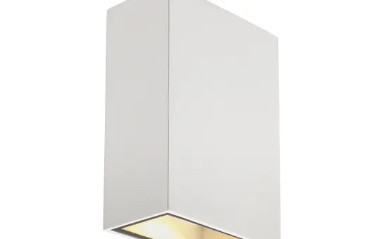 SLV 232441 LED Wall Light QUAD 3000K, IP44, square, up/down, 3.2 W | white