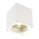 SLV 229551 Outdoor Ceiling Light BIG THEO QPAR111, IP44, square, max. 75 W | white