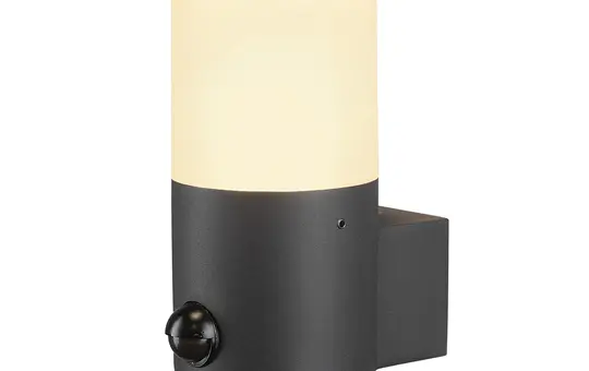 SLV 1006179 Applique murale extérieure GRAFIT capteur de mouvement rond | anthracite