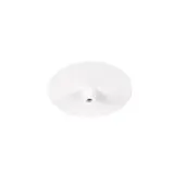 SLV 1004675 Rosace de plafond encastrée FITU blanc