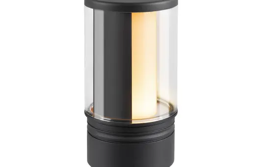 SLV 1006388 Polehead Lamp Head M-POL Shader, 11W, 420/460lm, 2700/3000K, CRI90 | anthracite