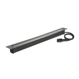SLV 1007196 Recessed Floor Light DASAR 1200 34 W, 3000K, IP65/IP67, square | stainless steel