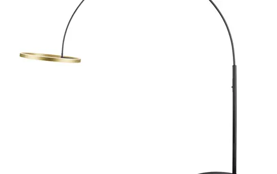 SLV 1006350 Floor lamp ONE BOW 20W, 1200/1200lm, 2700/3000K, CRI90, 140° | black/brass