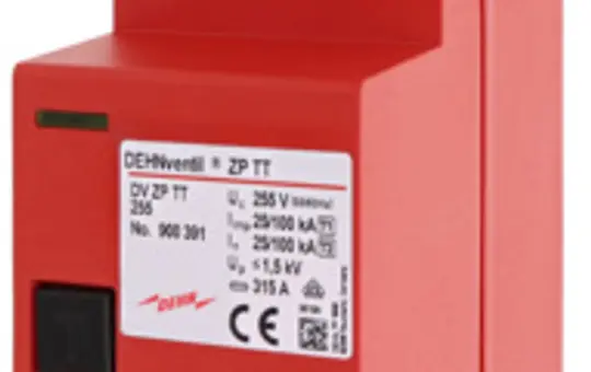 DEHN 900391 DEHNventil Combined Arrester Type 1+2 ZP 4-pole, TT and TN-S