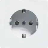 ELTAKO DSS55EOR-wg Prise de courant avec terre sans cadres individuels | blanc pur brillant