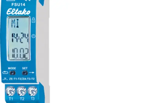ELTAKO 30014015 RS485 bus display timer 8 channels
