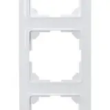 ELTAKO R5UE55-pg Cadre universel 5 fois | blanc polaire brillant