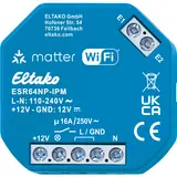 ELTAKO 30064015 Matte Impulse Relay Flush-Mounted 1S, not potential-free