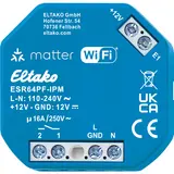 ELTAKO 30064021 Matte Impulse Relay Flush-Mounted 1S, potential-free