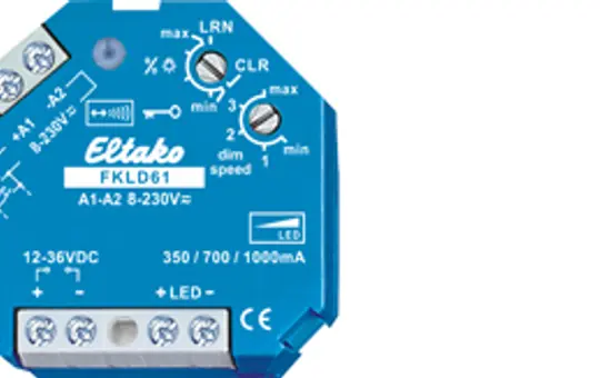 ELTAKO 30100836 Radio actuator constant current LED dimmer switch standard