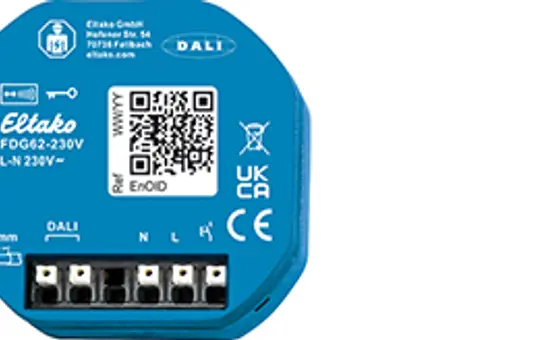 ELTAKO 30100868 Radio DALI Gateway bidirectional for flush-mounted boxes