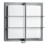 STEINEL 053031 Applique LED extérieure L 691 S 8,5 W, 576 lm, IP44, détecteur de mouvement, PMMA | anthracite