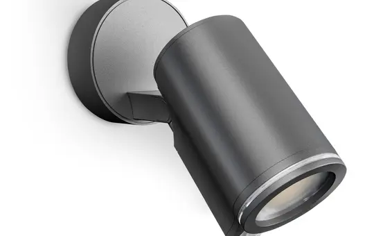 STEINEL 058630 LED Floodlight Spot ONE SC 7.9 W, 512 lm, IP44, motion detector, Bluetooth | anthracite