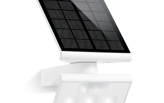 STEINEL 081997 Lampe solaire Xsolar L-S ONE 1,2 W, 150 lm, IP44, détecteur de mouvement | blanc