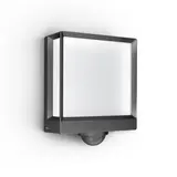 STEINEL 085247 Applique LED extérieure L 40 SC 12,9 W, 1057 lm, IP44, détecteur de mouvement, Bluetooth | anthracite