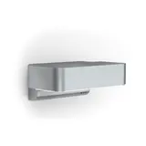 STEINEL 087555 Applique LED extérieure L 800 SC 7,5 W, 466 lm, IP44, détecteur de mouvement, Bluetooth | argenté