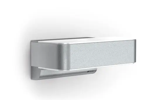 STEINEL 087562 Applique LED extérieure L 810 SC 9,8 W, 679 lm, IP44, détecteur de mouvement, Bluetooth | argenté