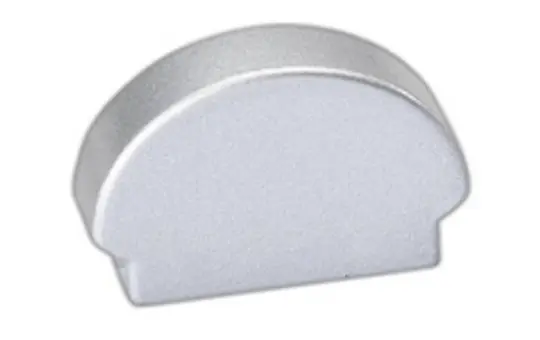 BARTHELME 62399912 End cap set GARgano standard | silver