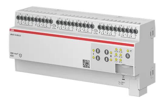 ABB JRA/S12.230.2.2 KNX Blind Actuator 230 V 12-fold, manual operation
