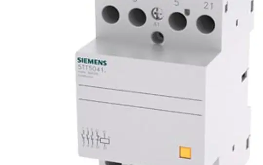 SIEMENS 5TT5841-0 Installation Contactor 230/400V 3 normally closed contacts + 1 normally open contact, 40A