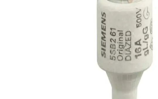 SIEMENS 5SB2711 DIAZED fuse insert DII 20 A