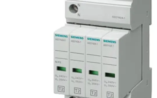 SIEMENS 5SD7424-1 Parafoudre de type 2 3+1, TN-S/TT, avec écran FRN